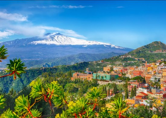 ENJOY Puzzle Etna in Taormina, Sicilija 1000 kosov