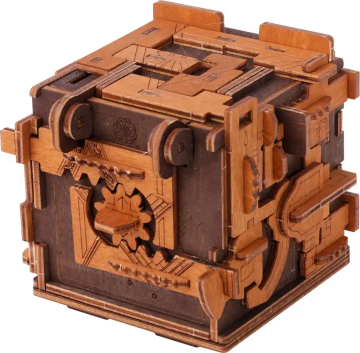 Wooden city 3D lesena sestavljanka Escape room: sestavljanka 149 kosov