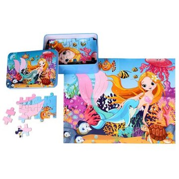 Merco Morska vila Puzzle 100 kosov 1 paket