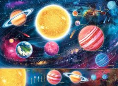 Ravensburger Solar System Puzzle XXL 300 kosov