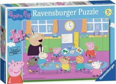 Ravensburger Sestavljanka Peppa Pig: V učilnici 35 kosov