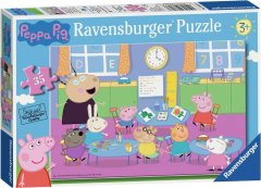 Ravensburger Sestavljanka Peppa Pig: V učilnici 35 kosov