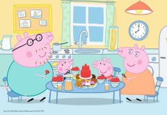 Ravensburger Sestavljanka Peppa Pig: Družinski čas 35 kosov