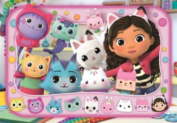 Clementoni Gaby's Magic House Puzzle: Gaby and the Cats MAXI 60 kosov
