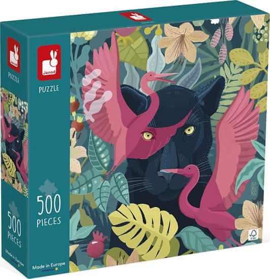 Janod Skrivnostni panter Puzzle 500 kosov