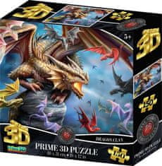 Prime 3D Puzzle Dragon Clan 3D 150 kosov
