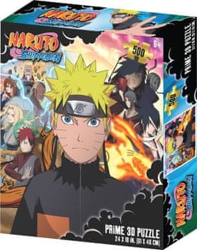 Prime 3D Puzzle Naruto Shippuden 3D 500 kosov