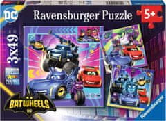Ravensburger Puzzle Batwheels 3x49 kosov