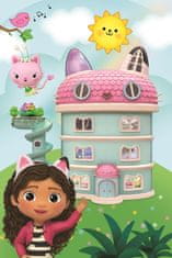 Trefl Minipuzzle 54 kosov Z Gabby je vedno zabavno/Gabby´s Dollhouse 4 vrste v škatli 6,5x9cm