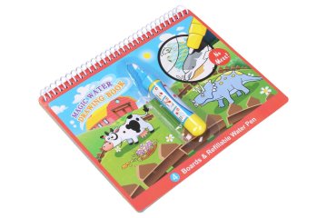 Knjiga vodnih barv živali s pisalom 18,5x15,5 cm