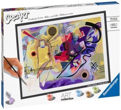 Ravensburger CreArt Wassily Kandinsky: Rumena, rdeča, modra