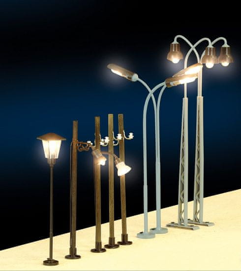 Piko Lesena stebričkasta svetilka (LED), enojni snop - 55750