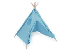 Otroški šotor Teepee 80x80x95 cm - modri