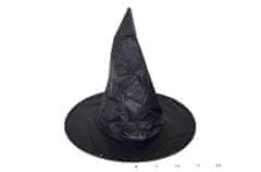 Čarovniški klobuk črne barve 35x35 cm