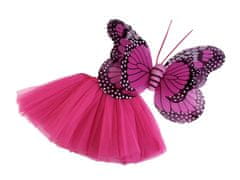 Karnevalski kostum - metulj - vijolična in roza