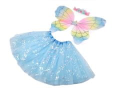 Karnevalski kostum - metulj - modri angelski