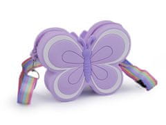 Otroška torbica metuljček 14x11 cm - vijolična, najlažja