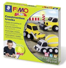 FIMO set za otroke Oblika in igra - Gradnja avtomobilov