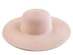 Dama poletni klobuk / slamnati klobuk za okrasitev - puder