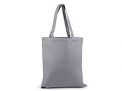Bombažna tekstilna vrečka 35x39 cm - (036) siva