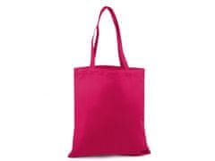 Bombažna tekstilna vrečka 35x39 cm - (009) roza malina