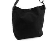 Tekstilna bombažna vrečka za slikanje / okraševanje 36x45 cm - črna