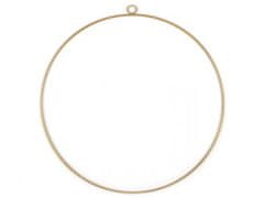 Kovinski krog za lovilec sanj / za dekoracijo Ø40 cm - zlata mat