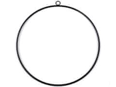 Kovinski krog za lovilec sanj/dekoracijo Ø50 cm - črna mat
