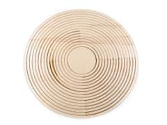 Komplet lesenih krogov za lovilec sanj / za okrasitev 16 kosov - naravni
