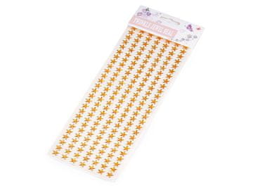 Samolepilne zvezdice na lepilnem traku Ø10 mm - zlate barve.