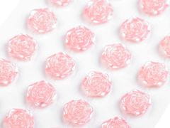 Samolepilne vrtnice na lepilnem traku Ø11 mm - roza srednja