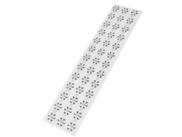 Samolepilne rože na lepilnem traku - kristal (12 kartic)