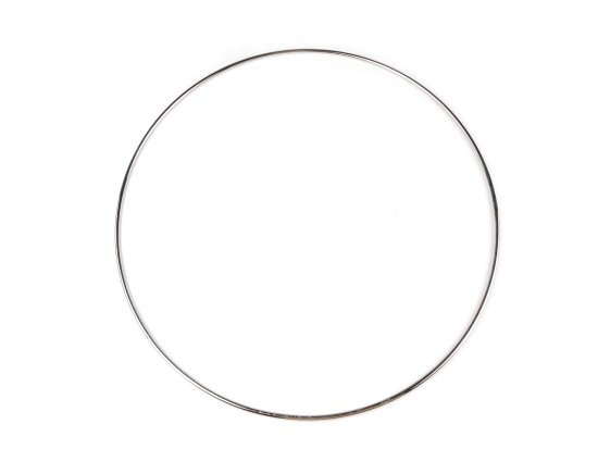 Kovinski krog Ø41cm lakiran nikelj