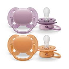 Avent Ultrasoft Premium dude 6-18 m 2 kosa deklica - 6-18 m