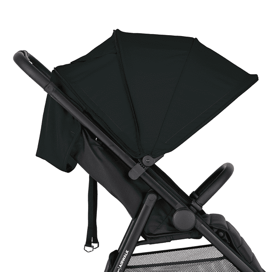 Petite&Mars Airwalk Perfect Black Nadstrešek za voziček