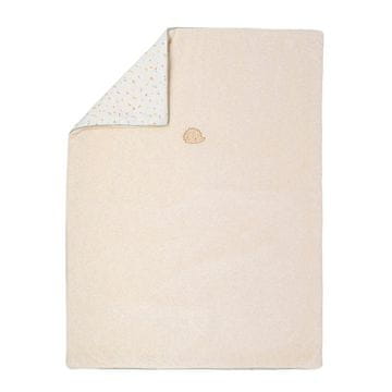 Nattou Otroška odeja obojestranski velur/bombaž 100x75 cm Mila, Zoe &amp; Lana