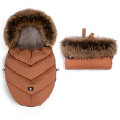CottonMoose Moose MINI Yukon Amber komplet rokavov za voziček in ščitnika za noge