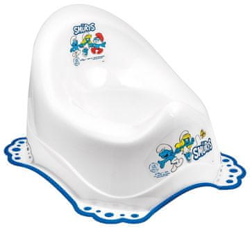 MALTEX Protizdrsni lonček Smurfs - bel