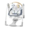 Preklopna gugalnica z melodijo Swing'n Go Chambray 0m+ do 9kg