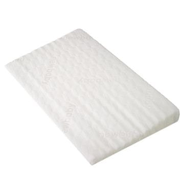 NEW BABY Otroški vzglavnik - klin BASIC 59x37cm bela