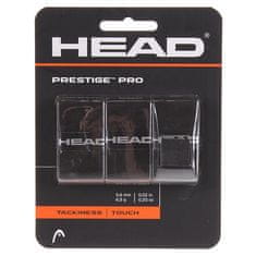 Head Prestige Pro 3 overgrip wrap tl. 0,6 mm črna, pakiranje po 3