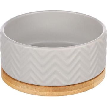 Flamingo Keramična skleda Bianco grey 990ml