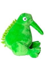 Igrača za pse PLUSH plišasta, piskljiva, zelena 16cm Kiwi