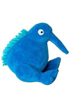 KIWI WALKER Igrača za pse PLUSH plišasta, piskljiva, modra 16cm Kiwi