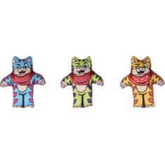 Flamingo Igrača mačka plišasti tiger Tigi mix 10cm