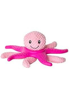 KIWI WALKER Igrača pes OCTOPUS &amp; STARFISH pliš, TPR roza.27cm Kiwi
