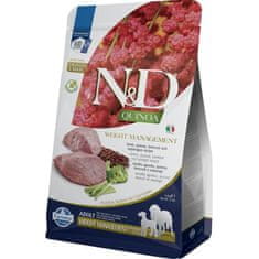N&D QUINOA Dog GF Weight Management Lamb & Broccoli Adult Medium & Maxi 2,5 kg