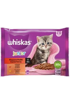 Whiskas Kapsule . Core Junior izbor v soku 4x85g