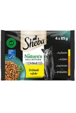 Sheba žepek Narava\'s Collection izbor perutnine 4x85g