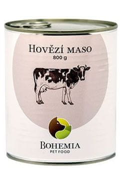 Bohemia Pet Food BOHEMIA MEAT Goveje meso v lastnem soku 800g